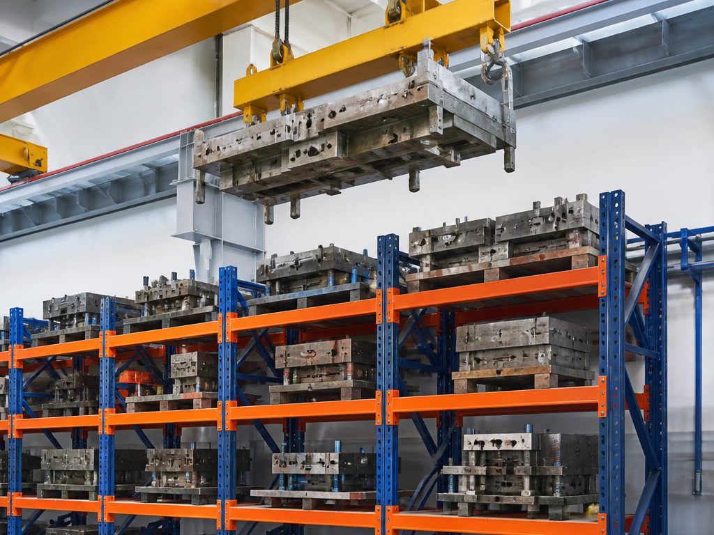 Cầu trục xưởng cơ khí
