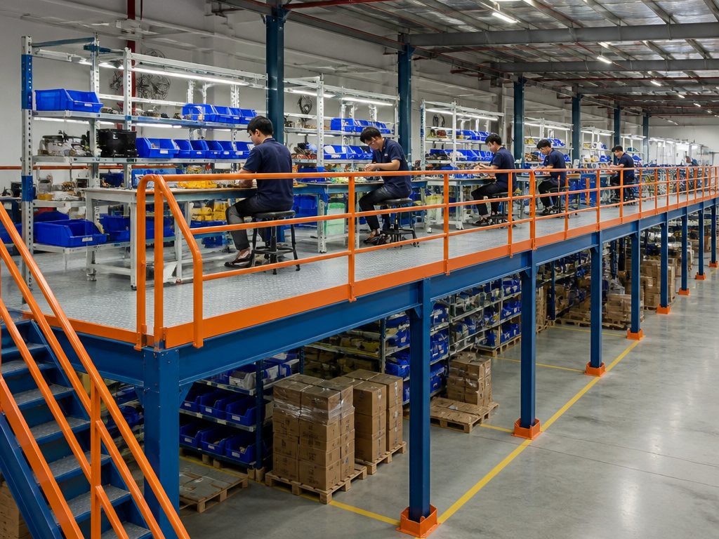 Trạm làm việc trên sàn